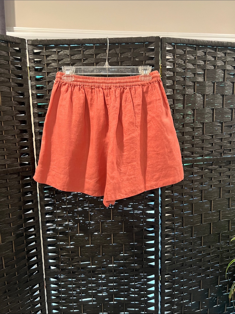 Talbots Haven Linen Shorts in Dusty Pink Coral NWT - Picture 6 of 10